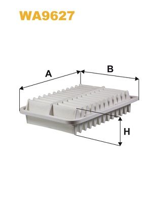 WIX FILTERS Воздушный фильтр WA9627